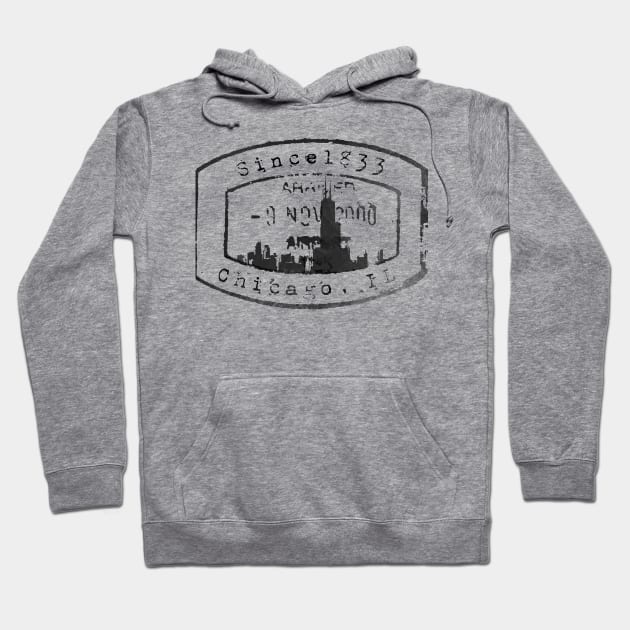 Chicago Hoodie by KnuckleTonic